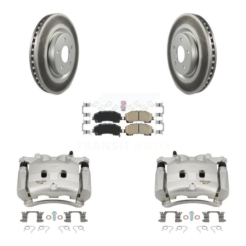 Transit Auto KCG-100115N Disc Brake Kit for 2014-2019 Nissan Rogue - Front product image