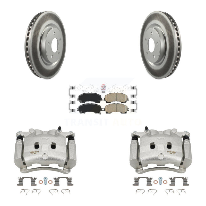 Transit Auto KCG-100115N Disc Brake Kit for 2014-2019 Nissan Rogue - Front product image