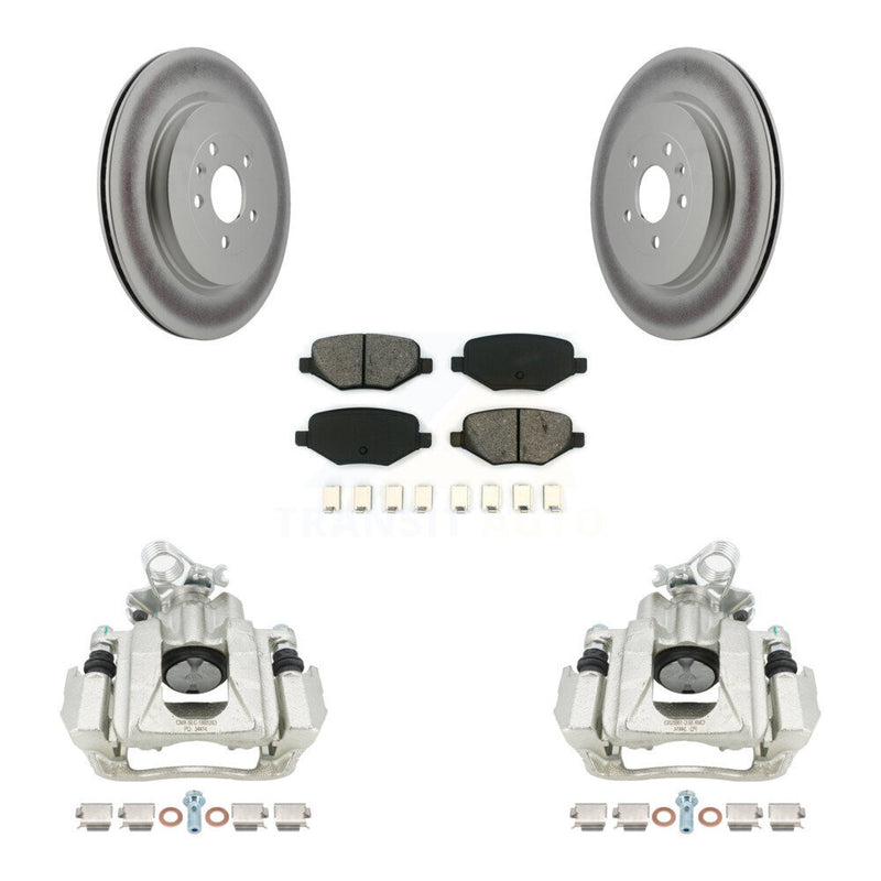 Transit Auto KCG-100115S Disc Brake Kit for 2012-2016 Lincoln MKS, Ford Flex - Rear product image