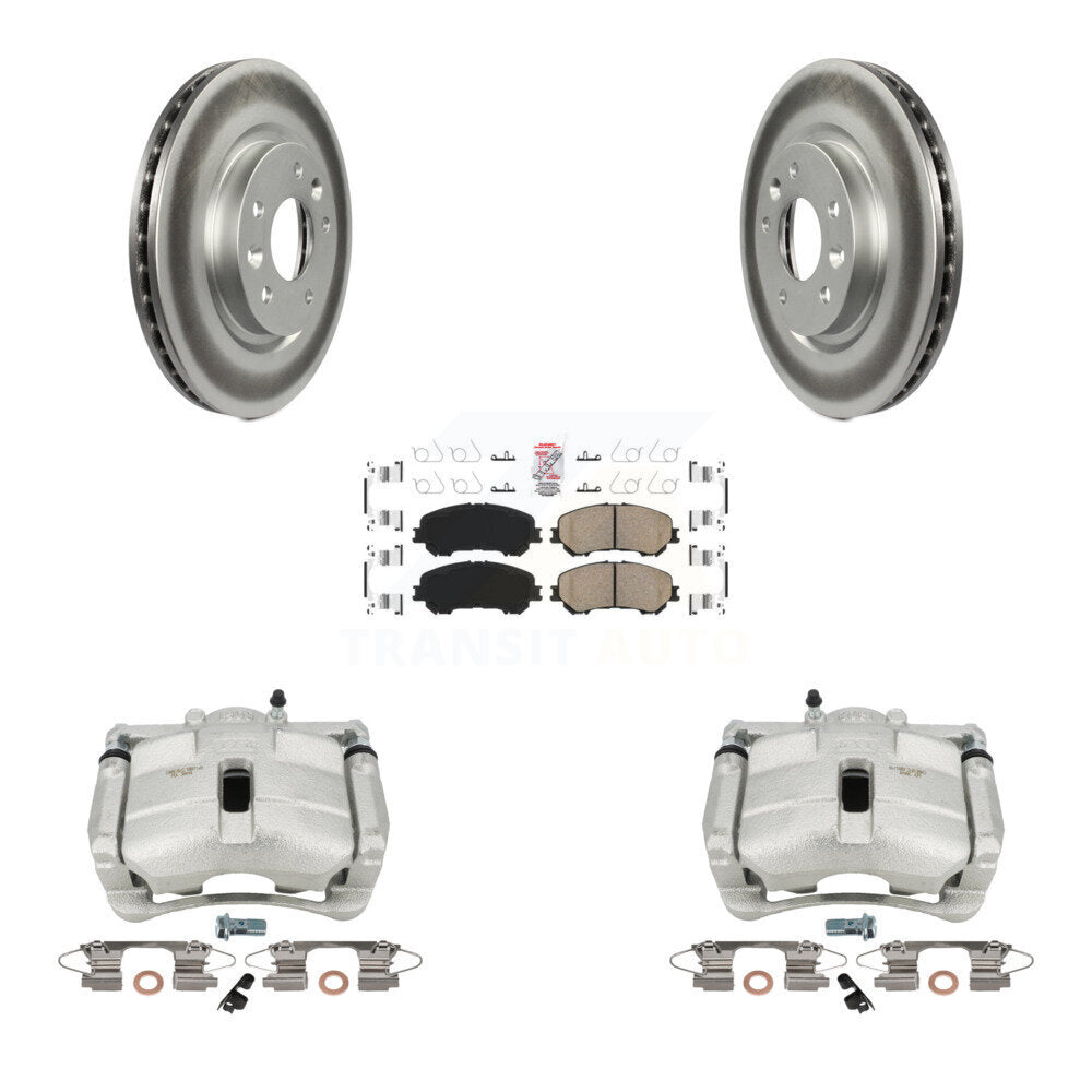 Transit Auto KCG-100116N Disc Brake Kit for 2014-2022 Nissan Rogue, Nissan Rogue Sport - Front product image