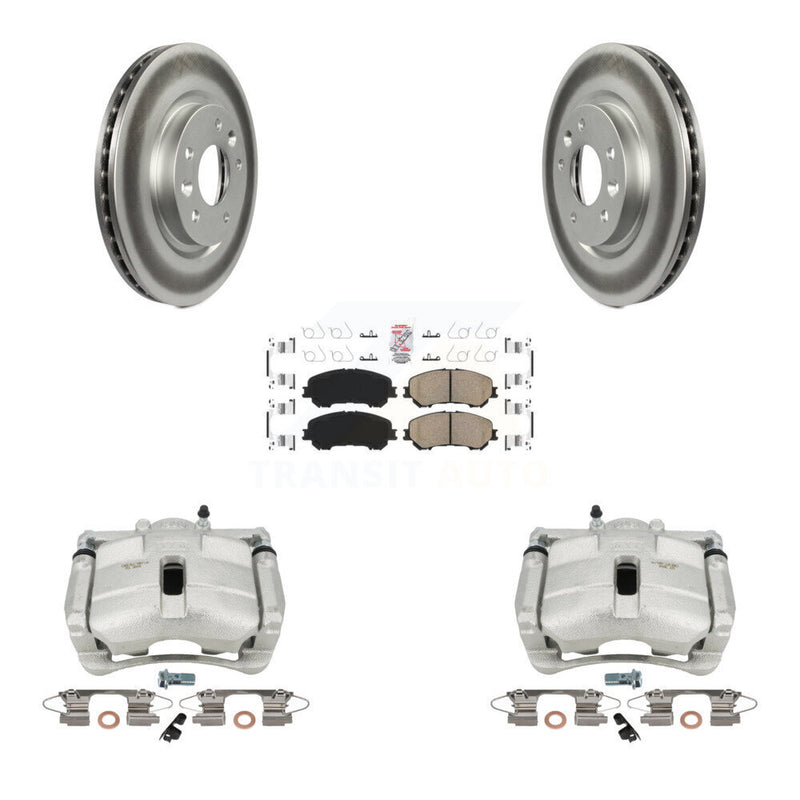 Transit Auto KCG-100116N Disc Brake Kit for 2014-2022 Nissan Rogue, Nissan Rogue Sport - Front product image