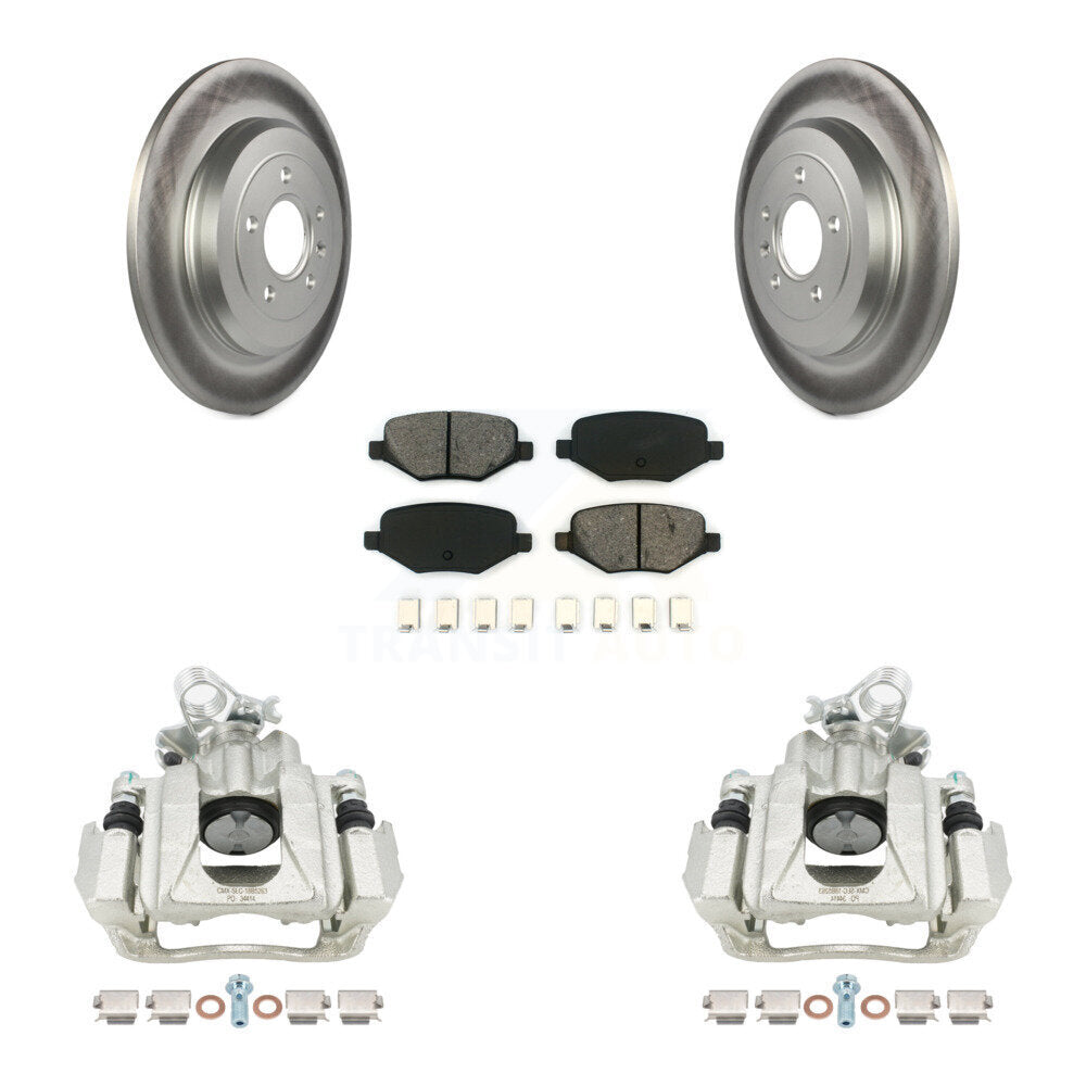 Transit Auto KCG-100116S Disc Brake Kit for 2010-2019 Ford Explorer, Ford Taurus, Ford Flex & more - Rear product image