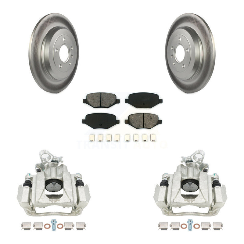 Transit Auto KCG-100116S Disc Brake Kit for 2010-2019 Ford Explorer, Ford Taurus, Ford Flex & more - Rear product image