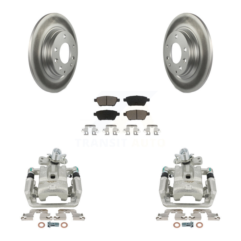 Transit Auto KCG-100117C Disc Brake Kit for 2006-2013 Mazda 6, Lincoln MKZ, Ford Fusion & more - Rear product image