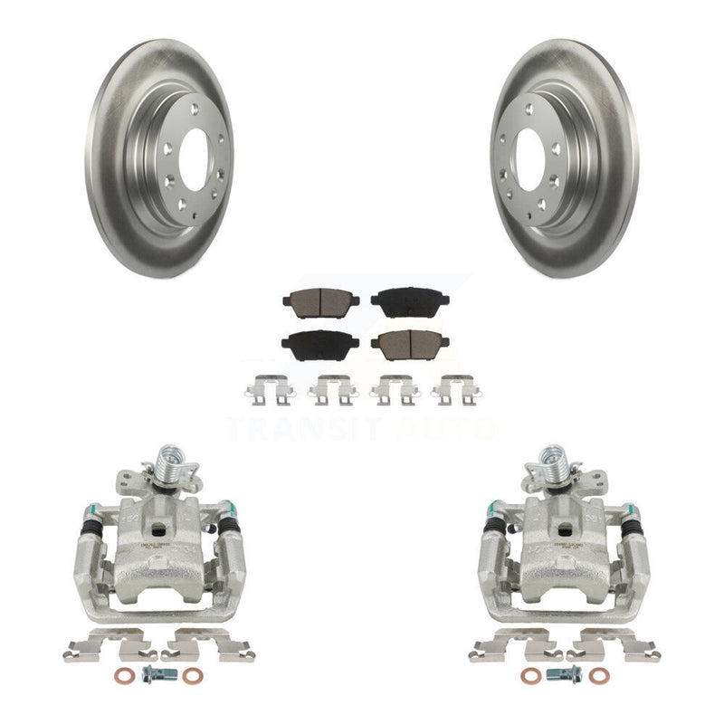 Transit Auto KCG-100117C Disc Brake Kit for 2006-2013 Mazda 6, Lincoln MKZ, Ford Fusion & more - Rear product image