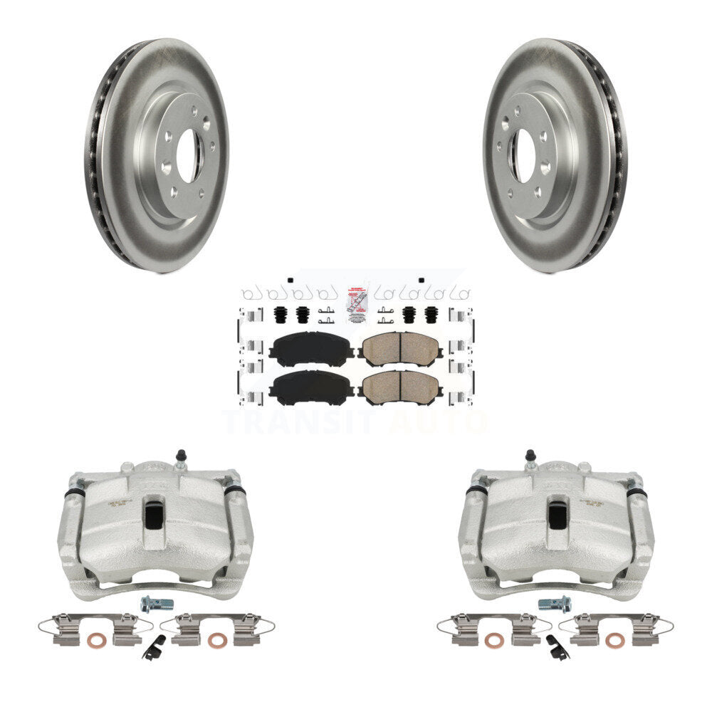 Transit Auto KCG-100117N Disc Brake Kit for 2014-2022 Nissan Rogue, Nissan Rogue Sport - Front product image