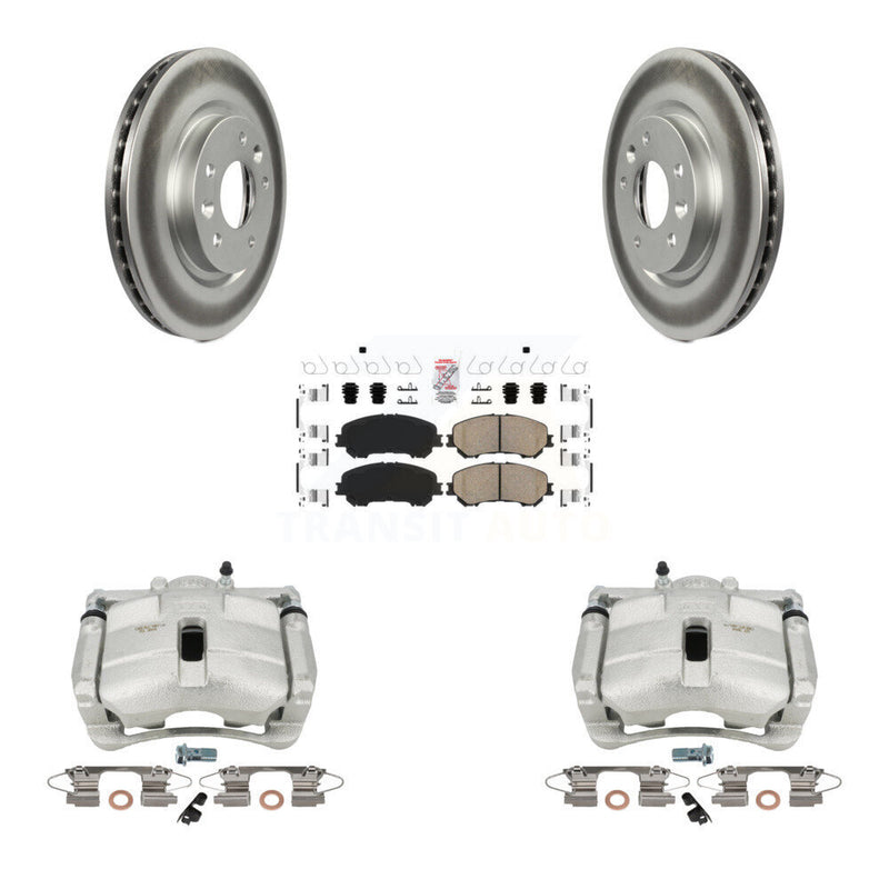 Transit Auto KCG-100117N Disc Brake Kit for 2014-2022 Nissan Rogue, Nissan Rogue Sport - Front product image