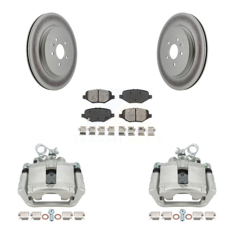 Transit Auto KCG-100117S Disc Brake Kit for 2013-2019 Ford Taurus, Ford Explorer, Ford Special Service Police Sedan & more - Rear product image