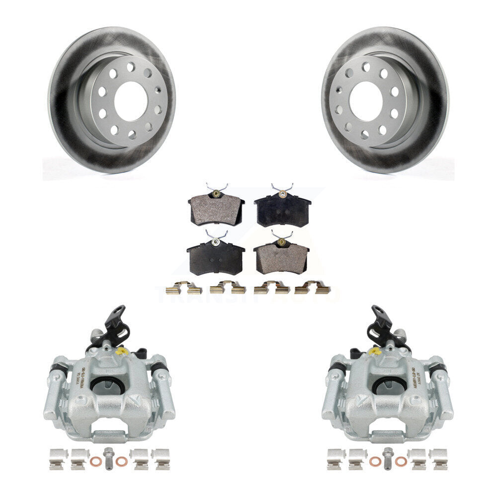 Transit Auto KCG-100117T Disc Brake Kit for 2012 Volkswagen Beetle - Rear product image