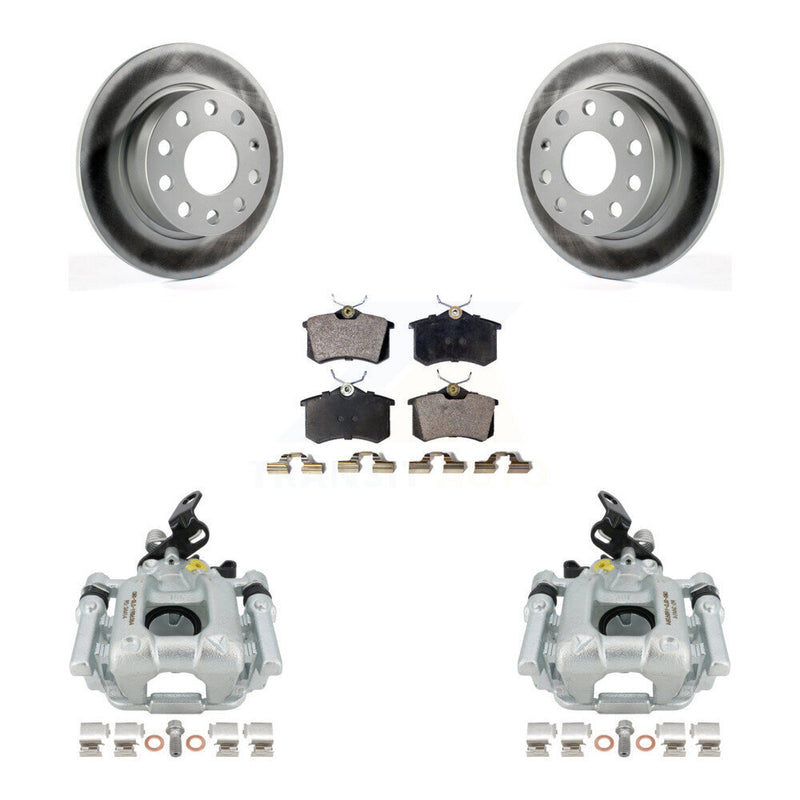 Transit Auto KCG-100117T Disc Brake Kit for 2012 Volkswagen Beetle - Rear product image