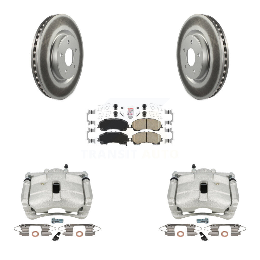 Transit Auto KCG-100118N Disc Brake Kit for 2014-2018 Nissan Rogue - Front product image