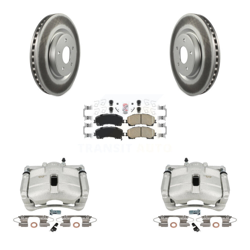 Transit Auto KCG-100118N Disc Brake Kit for 2014-2018 Nissan Rogue - Front product image