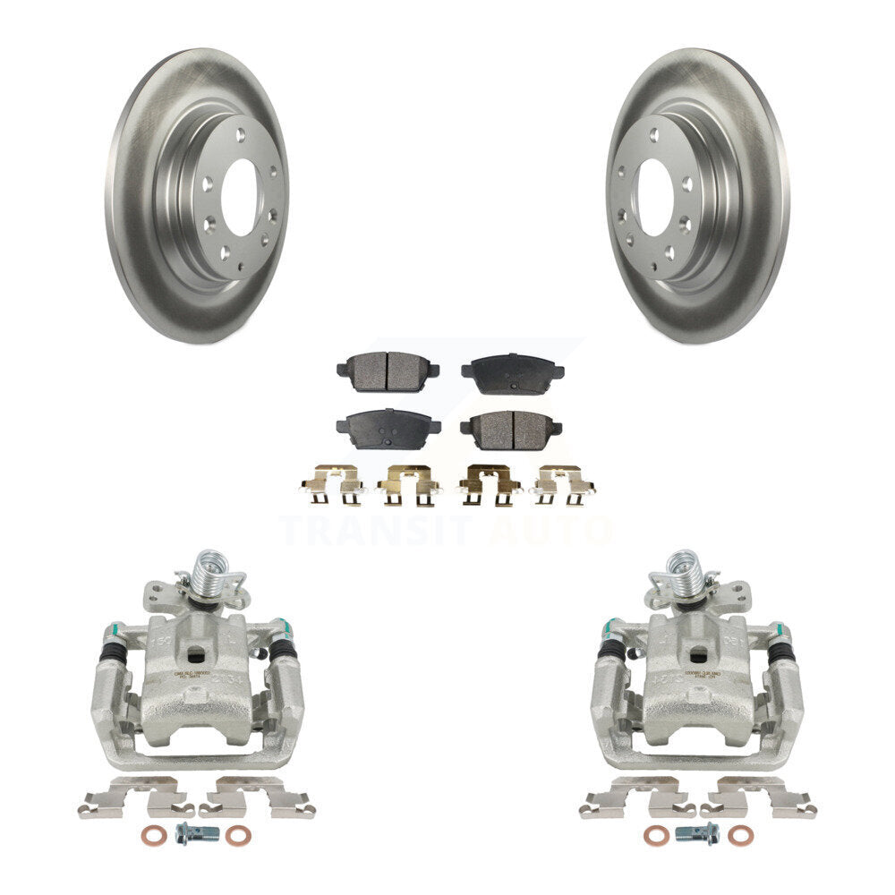 Transit Auto KCG-100118P Disc Brake Kit for 2006-2013 Mazda 6, Lincoln MKZ, Ford Fusion & more - Rear product image