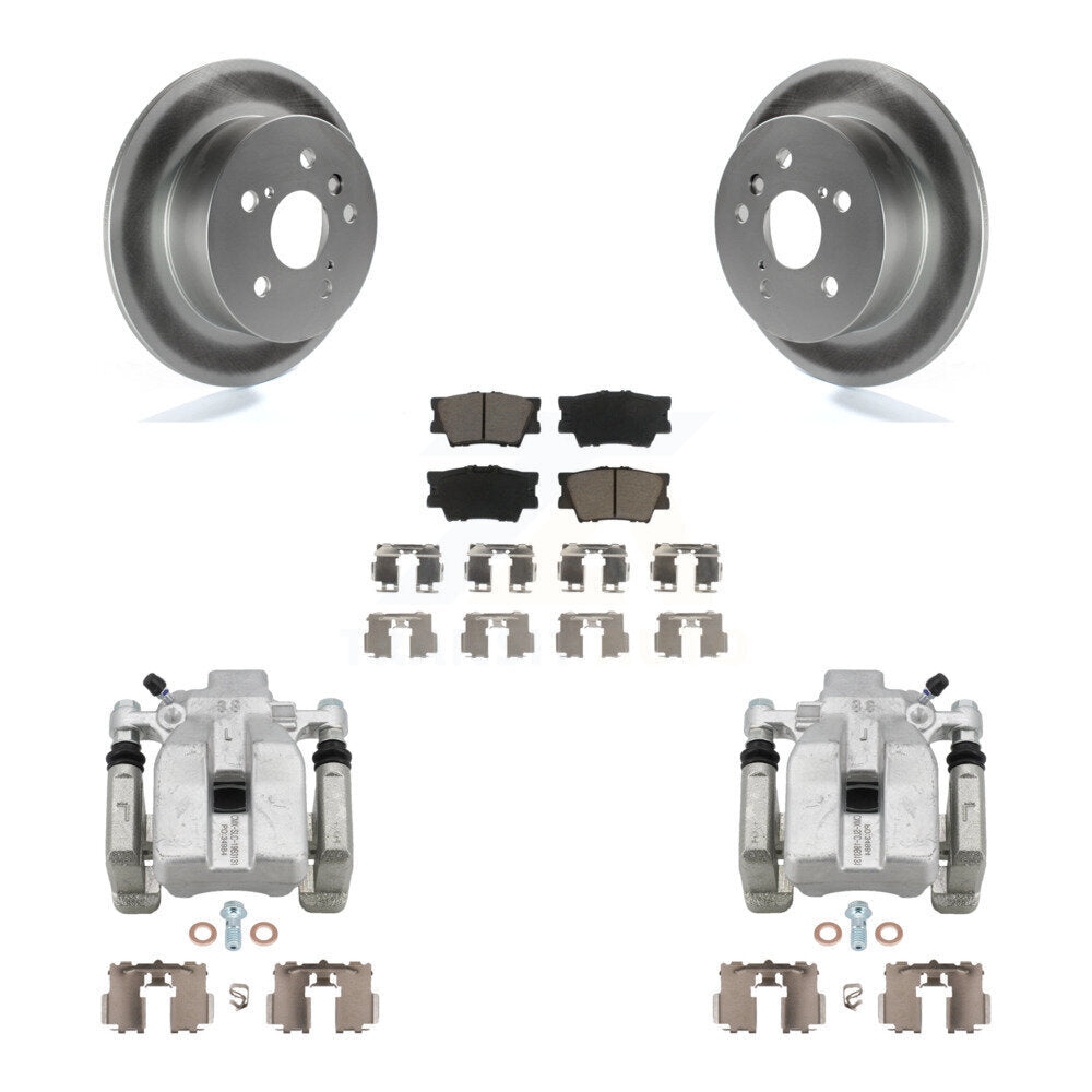Transit Auto KCG-100119C Disc Brake Kit for 2007-2012 Lexus ES350, Toyota Camry, Toyota Avalon - Rear product image