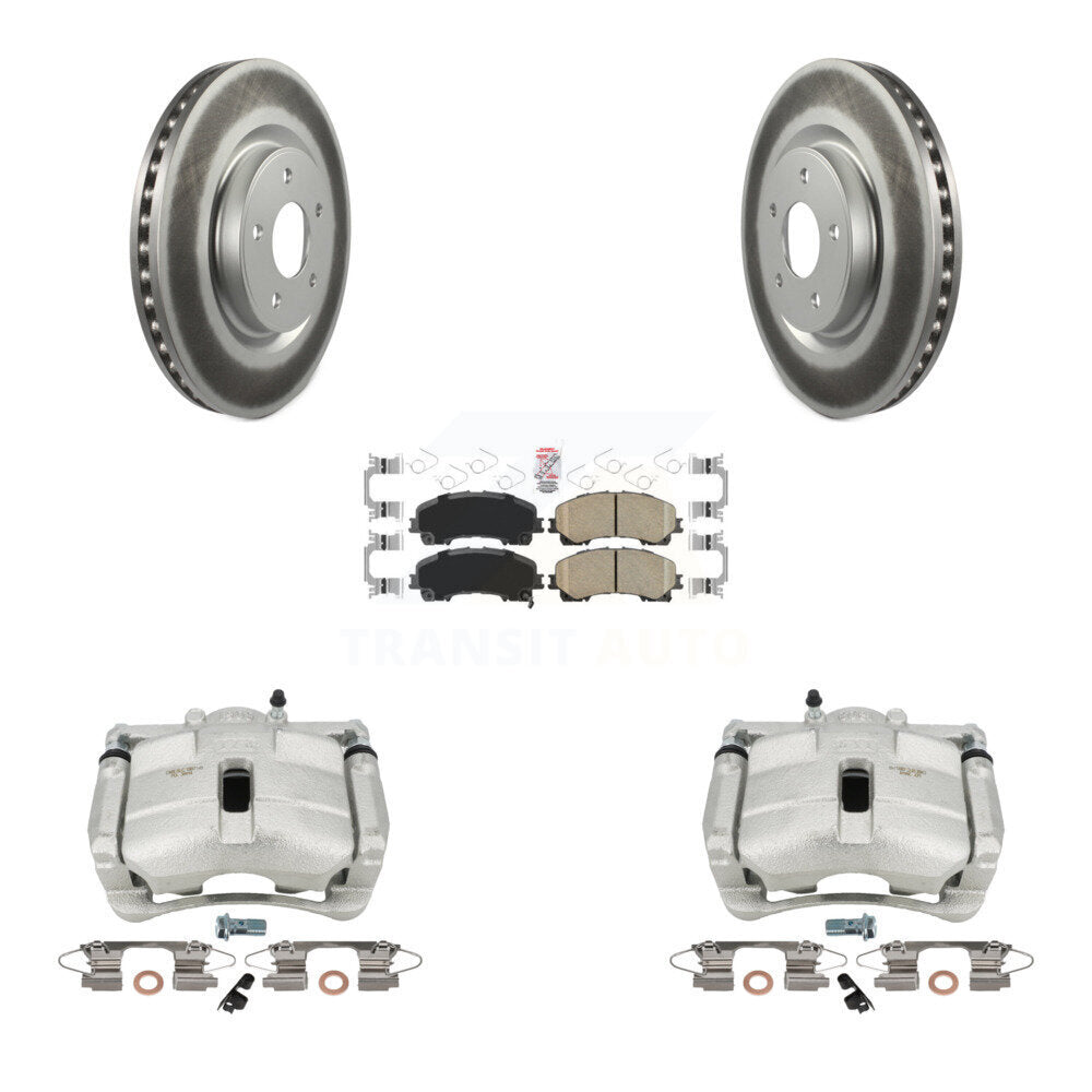 Transit Auto KCG-100119N Disc Brake Kit for 2014-2018 Nissan Rogue - Front product image