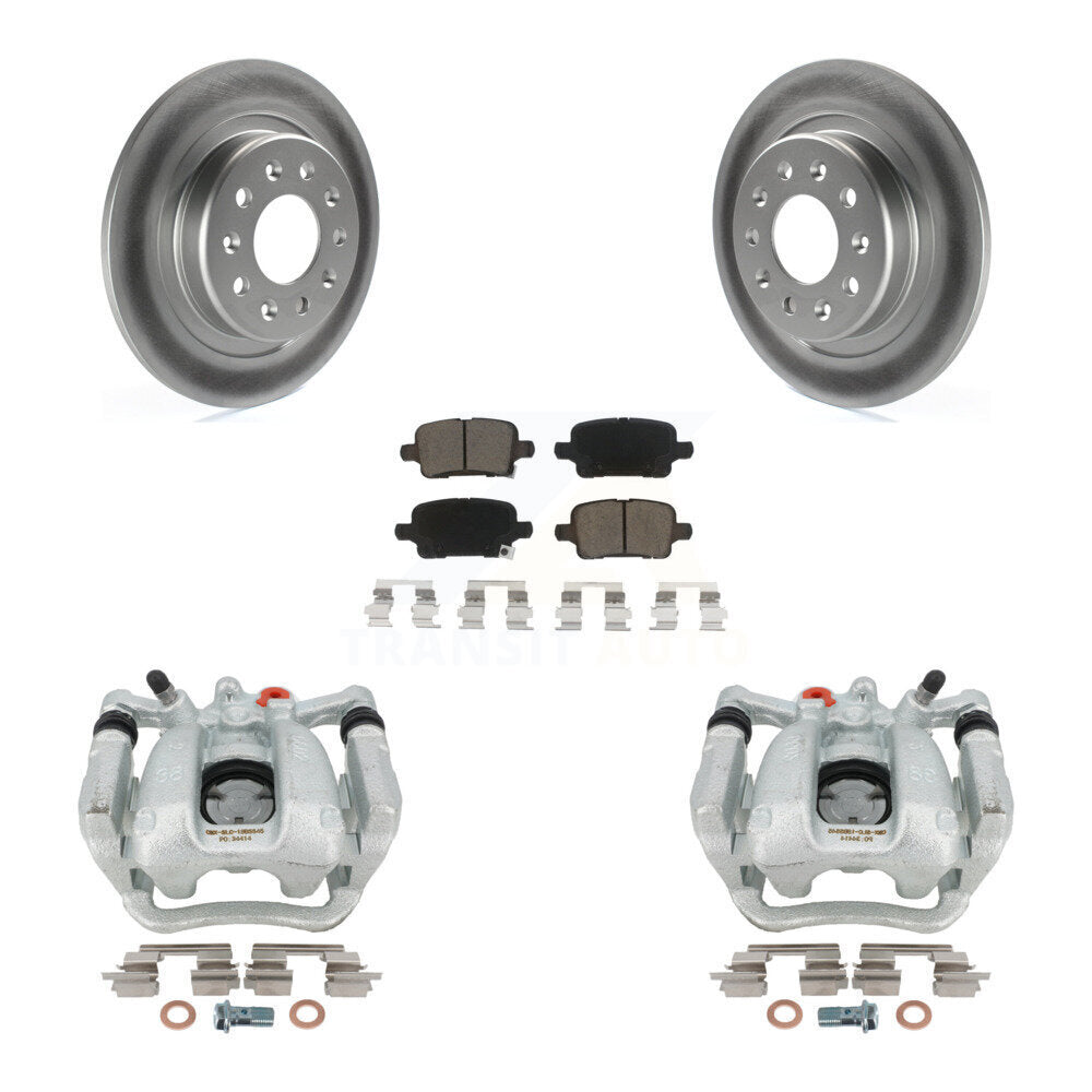 Transit Auto KCG-100120C Disc Brake Kit for 2017-2020 Buick Regal Sportback, Buick Regal TourX, Buick LaCrosse - Rear product image