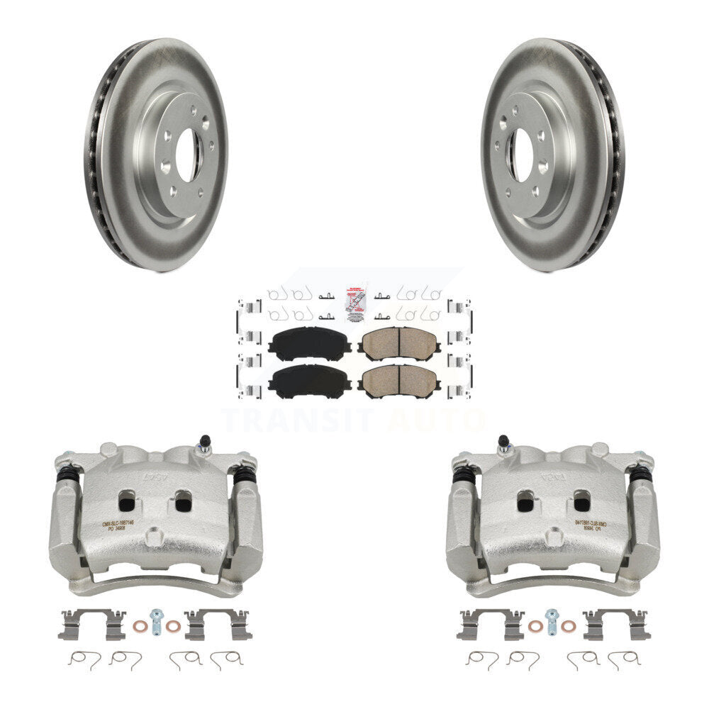 Transit Auto KCG-100120N Disc Brake Kit for 2017-2018 Nissan Rogue - Front product image