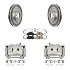 Transit Auto KCG-100120N Disc Brake Kit for 2017-2018 Nissan Rogue - Front product image