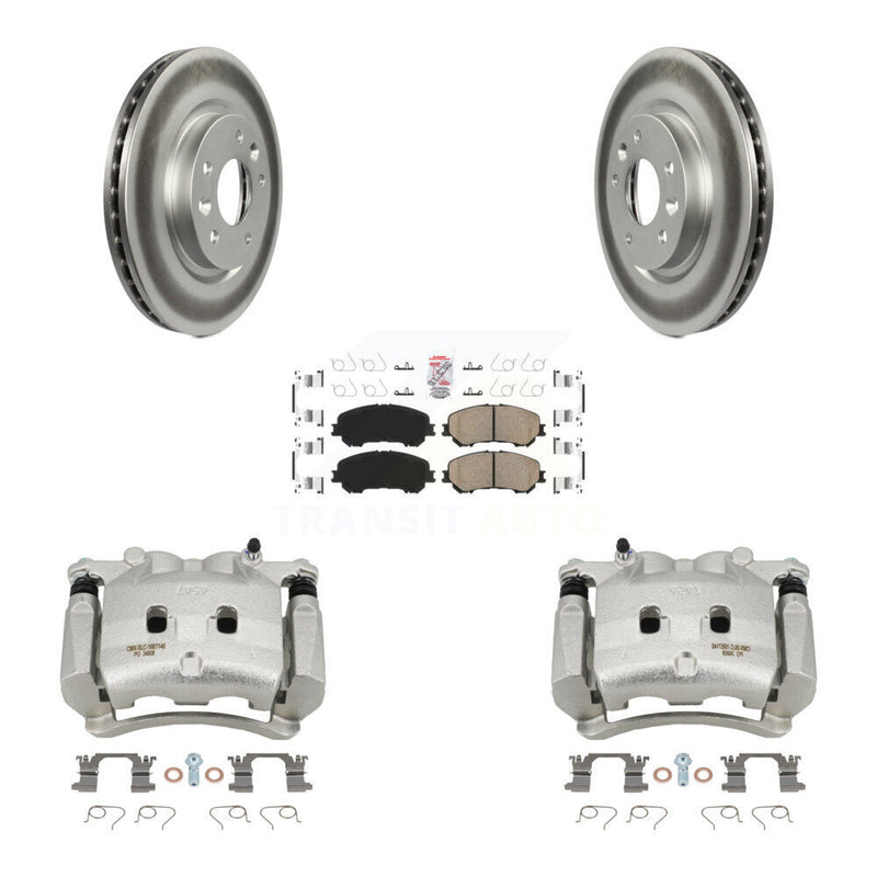 Transit Auto KCG-100120N Disc Brake Kit for 2017-2018 Nissan Rogue - Front product image