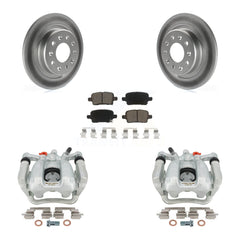 Transit Auto KCG-100121C Disc Brake Kit for 2016-2020 Chevrolet Equinox, GMC Terrain, Chevrolet Malibu - Rear product image