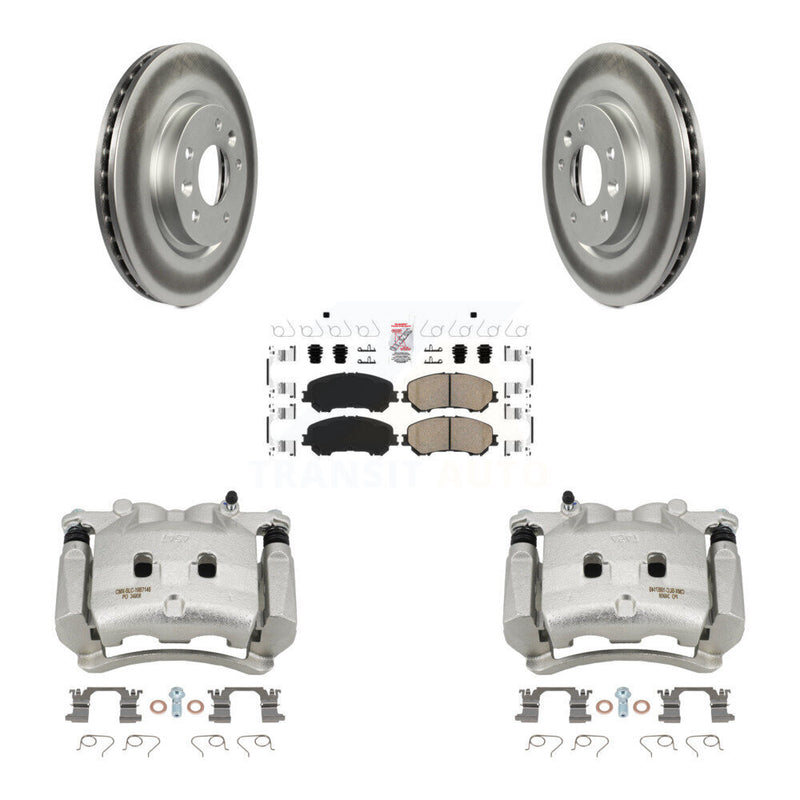 Transit Auto KCG-100121N Disc Brake Kit for 2017-2018 Nissan Rogue - Front product image