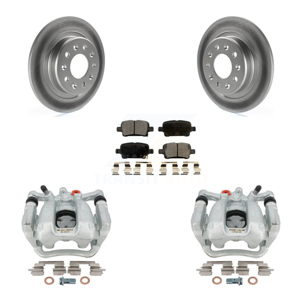 Transit Auto KCG-100121P Disc Brake Kit for 2017-2020 Buick Regal Sportback, Buick Regal TourX, Buick LaCrosse - Rear product image