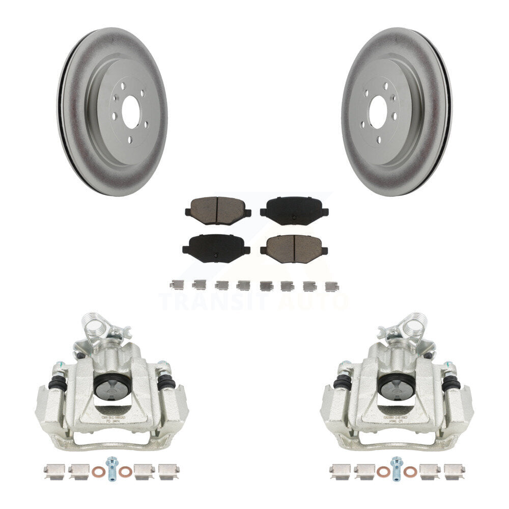 Transit Auto KCG-100122C Disc Brake Kit for 2012-2016 Lincoln MKS, Ford Flex - Rear product image