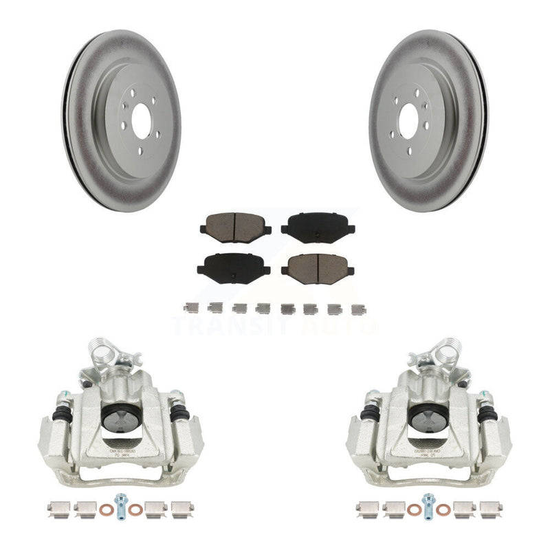 Transit Auto KCG-100122C Disc Brake Kit for 2012-2016 Lincoln MKS, Ford Flex - Rear product image