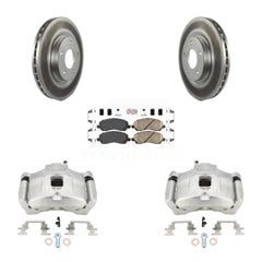 Transit Auto KCG-100122N Disc Brake Kit for 2007-2017 Chrysler 200, Dodge Avenger, Dodge Caliber & more - Front product image