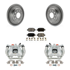 Transit Auto KCG-100122P Disc Brake Kit for 2016-2020 Chevrolet Equinox, GMC Terrain, Chevrolet Malibu - Rear product image
