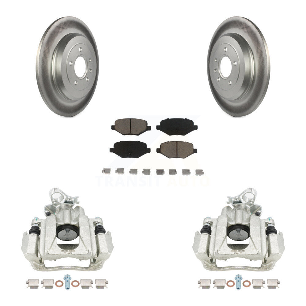 Transit Auto KCG-100123C Disc Brake Kit for 2010-2019 Ford Explorer, Ford Taurus, Ford Flex & more - Rear product image
