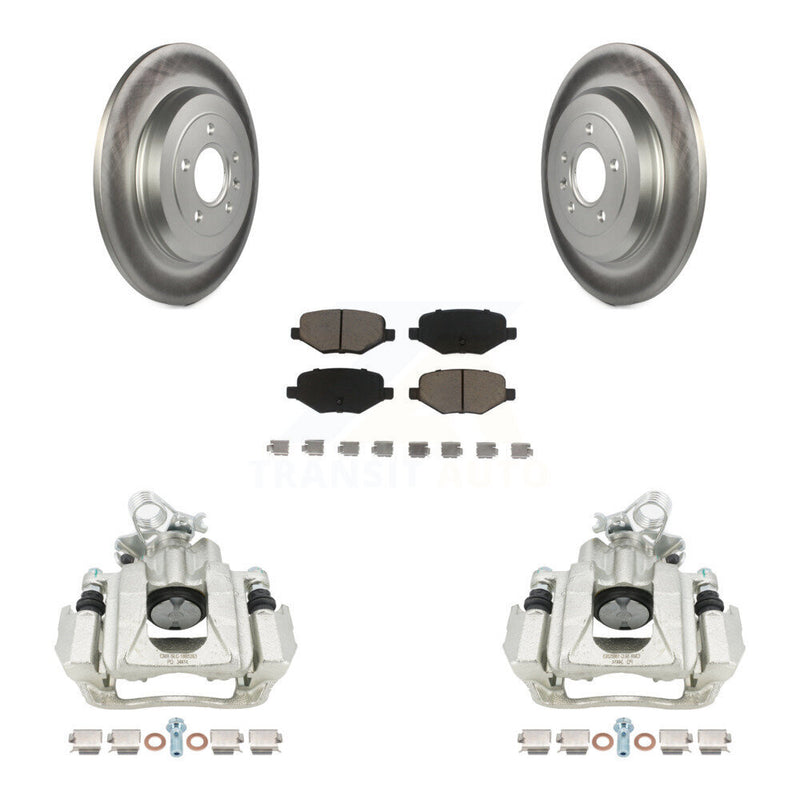 Transit Auto KCG-100123C Disc Brake Kit for 2010-2019 Ford Explorer, Ford Taurus, Ford Flex & more - Rear product image