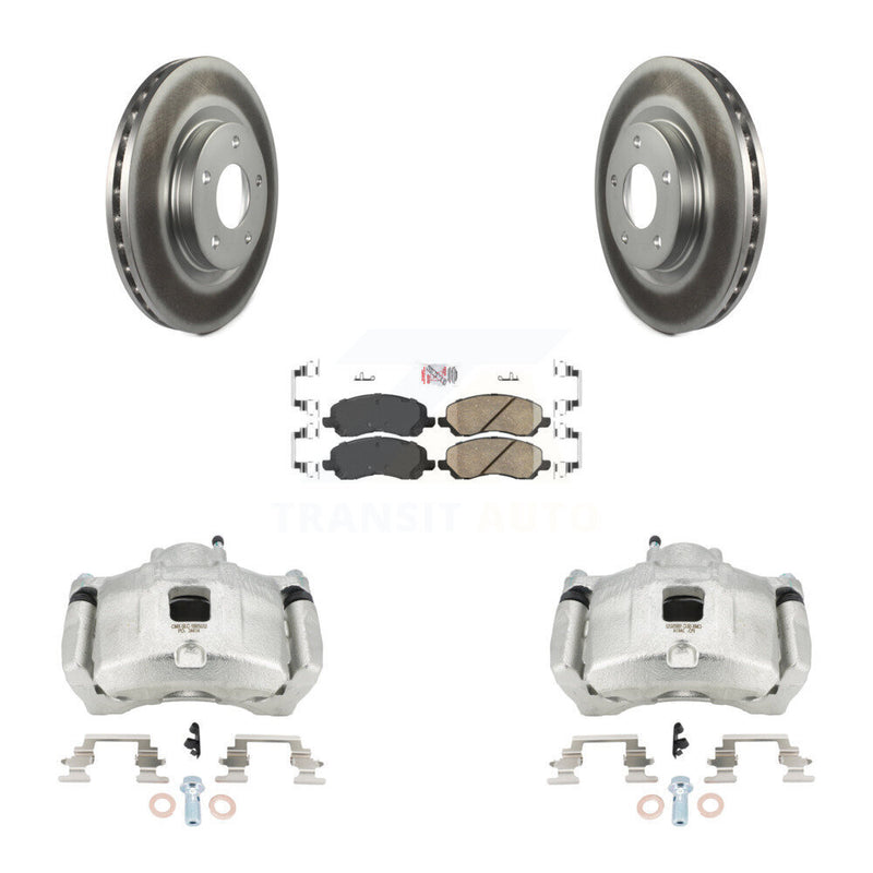 Transit Auto KCG-100123N Disc Brake Kit for 2007-2017 Chrysler 200, Dodge Avenger, Dodge Caliber & more - Front product image