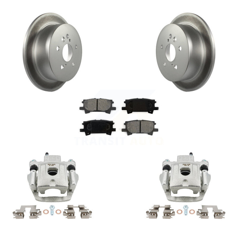 Transit Auto KCG-100123S Disc Brake Kit for 2004-2009 Lexus RX350, Lexus RX400h, Toyota Highlander & more - Rear product image