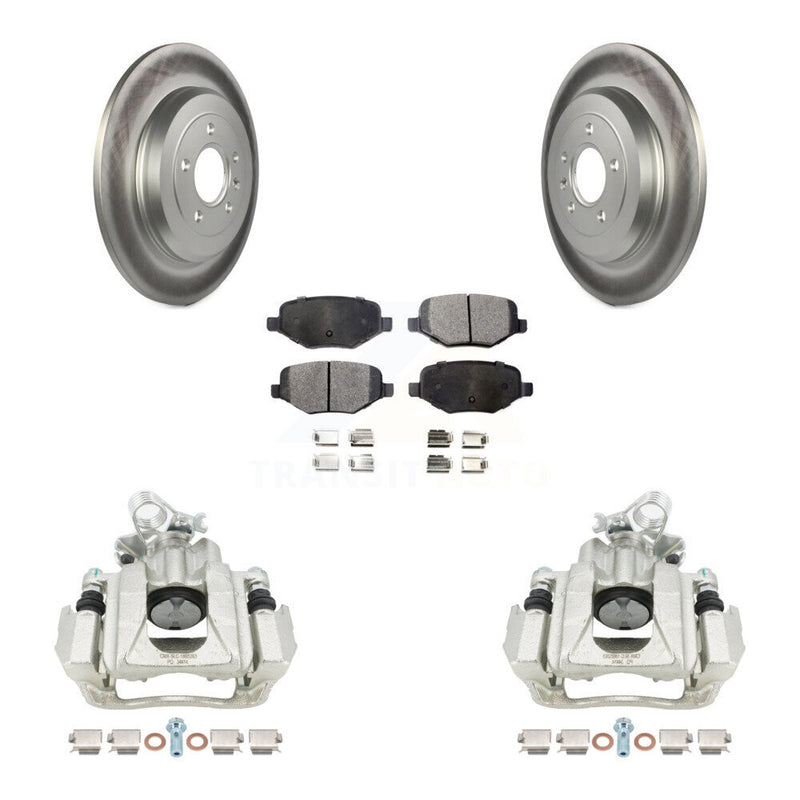 Transit Auto KCG-100124P Disc Brake Kit for 2010-2019 Ford Explorer, Ford Taurus, Ford Flex & more - Rear product image