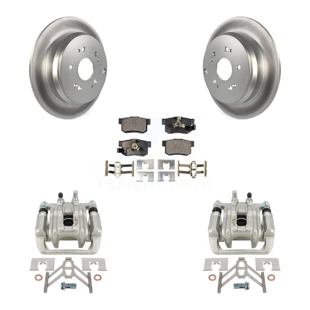 Transit Auto KCG-100124T Disc Brake Kit for 2007-2012 Acura RDX, Honda CR-V - Rear product image