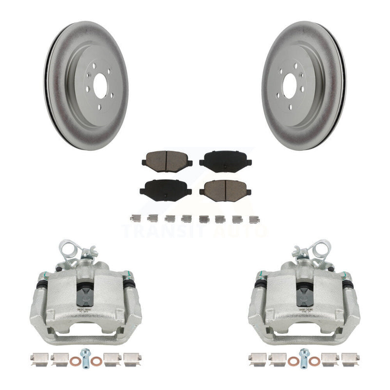 Transit Auto KCG-100125C Disc Brake Kit for 2013-2019 Ford Taurus, Ford Explorer, Lincoln MKS & more - Rear product image