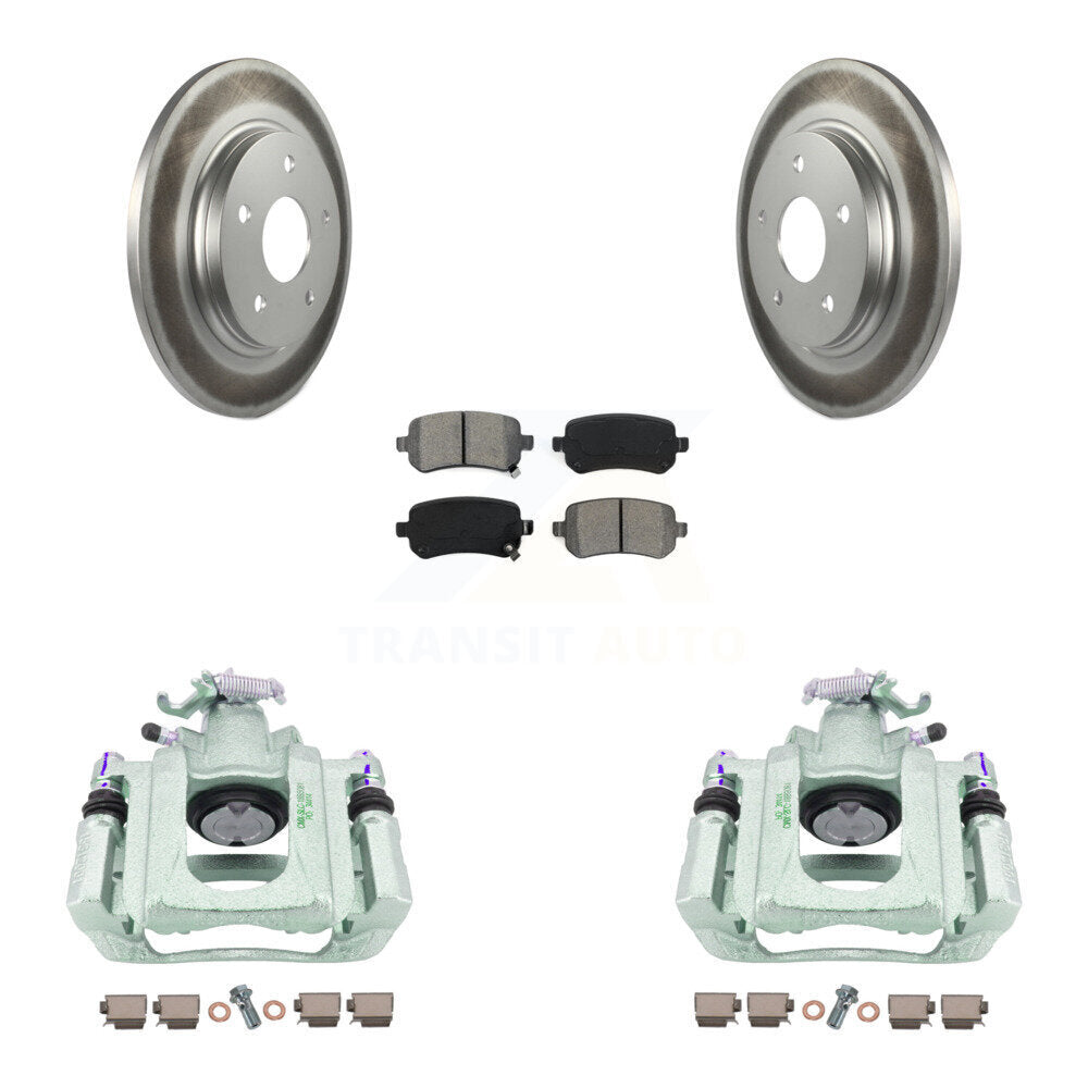 Transit Auto KCG-100127S Disc Brake Kit for 2008-2012 Ram C/V, Volkswagen Routan, Chrysler Town & Country & more - Rear product image