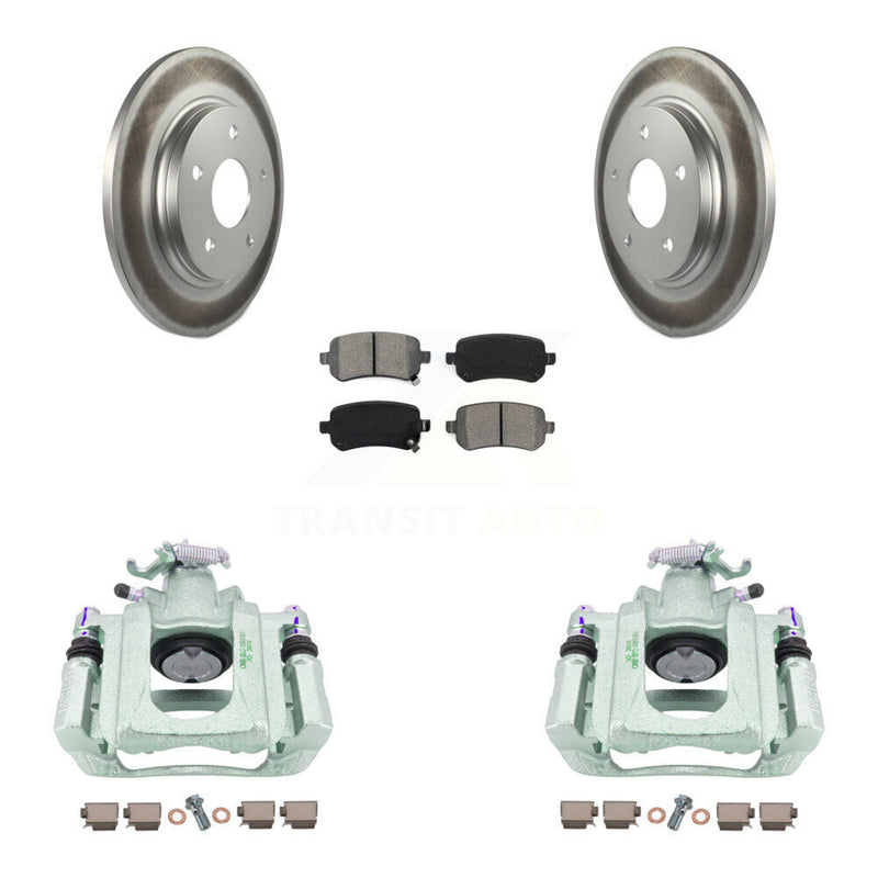 Transit Auto KCG-100127S Disc Brake Kit for 2008-2012 Ram C/V, Volkswagen Routan, Chrysler Town & Country & more - Rear product image