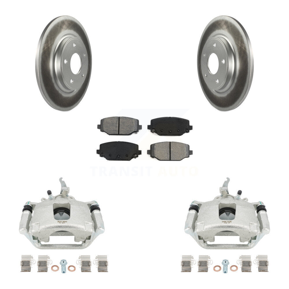 Transit Auto KCG-100128S Disc Brake Kit for 2014-2020 Dodge Journey - Rear product image