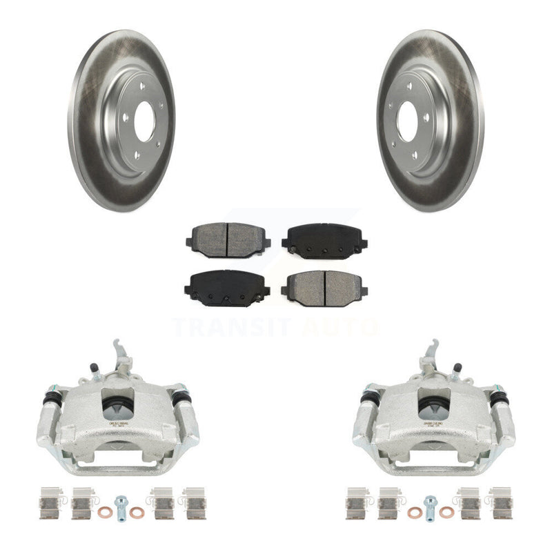 Transit Auto KCG-100128S Disc Brake Kit for 2014-2020 Dodge Journey - Rear product image