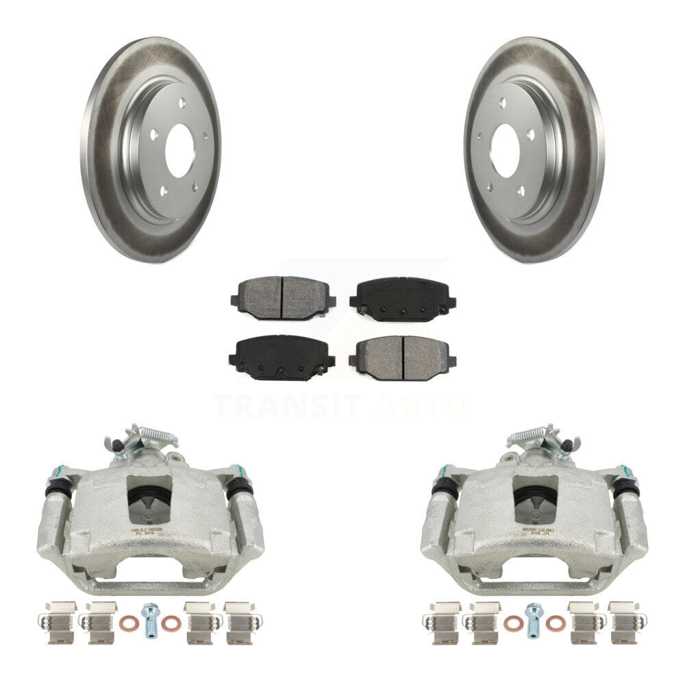 Transit Auto KCG-100130S Disc Brake Kit for 2017-2018 Dodge Grand Caravan - Rear product image