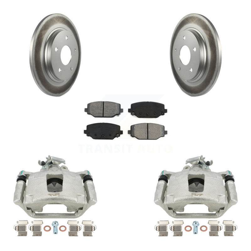 Transit Auto KCG-100130S Disc Brake Kit for 2017-2018 Dodge Grand Caravan - Rear product image