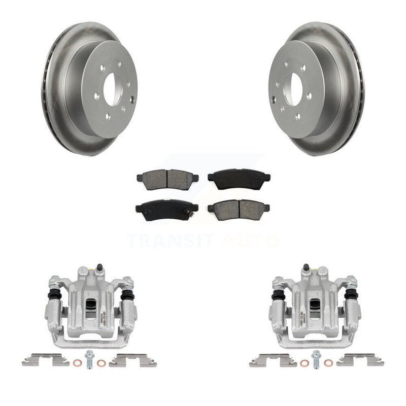 Transit Auto KCG-100131S Disc Brake Kit for 2005-2022 Suzuki Equator, Nissan Xterra, Nissan Frontier - Rear product image