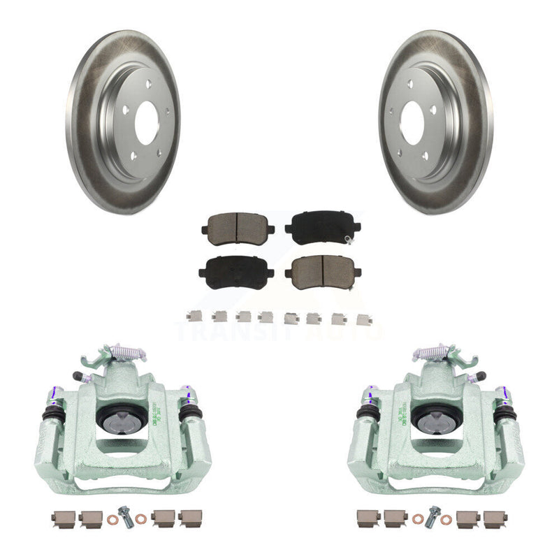 Transit Auto KCG-100133C Disc Brake Kit for 2008-2012 Ram C/V, Volkswagen Routan, Chrysler Town & Country & more - Rear product image