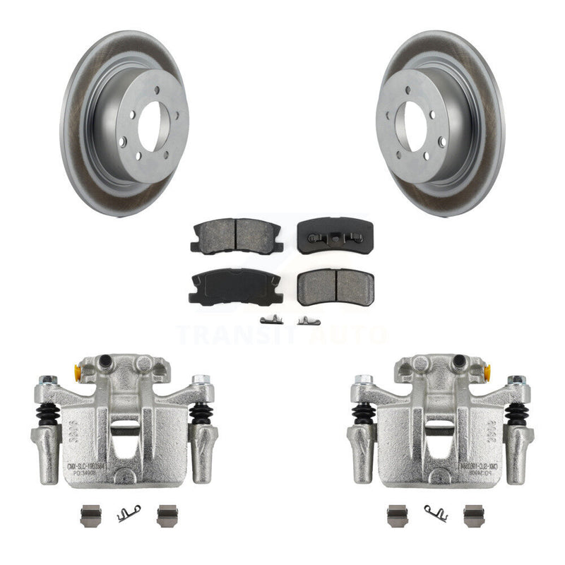 Transit Auto KCG-100133S Disc Brake Kit for 2011-2013 Mitsubishi Outlander - Rear product image