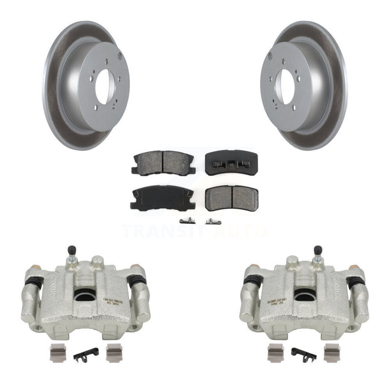 Transit Auto KCG-100134S Disc Brake Kit for 2011-2012 Mitsubishi Outlander - Rear product image