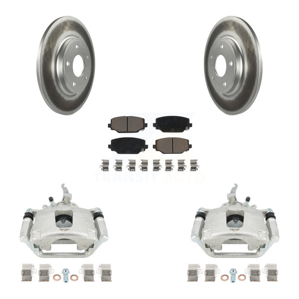 Transit Auto KCG-100135C Disc Brake Kit for 2014-2020 Dodge Journey - Rear product image