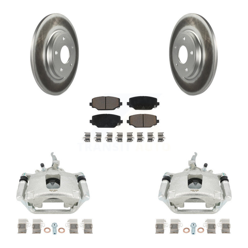 Transit Auto KCG-100135C Disc Brake Kit for 2014-2020 Dodge Journey - Rear product image