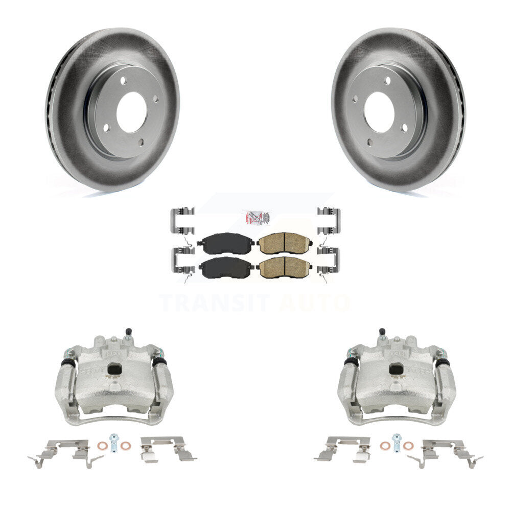 Transit Auto KCG-100135N Disc Brake Kit for 2007-2012 Nissan Sentra - Front product image